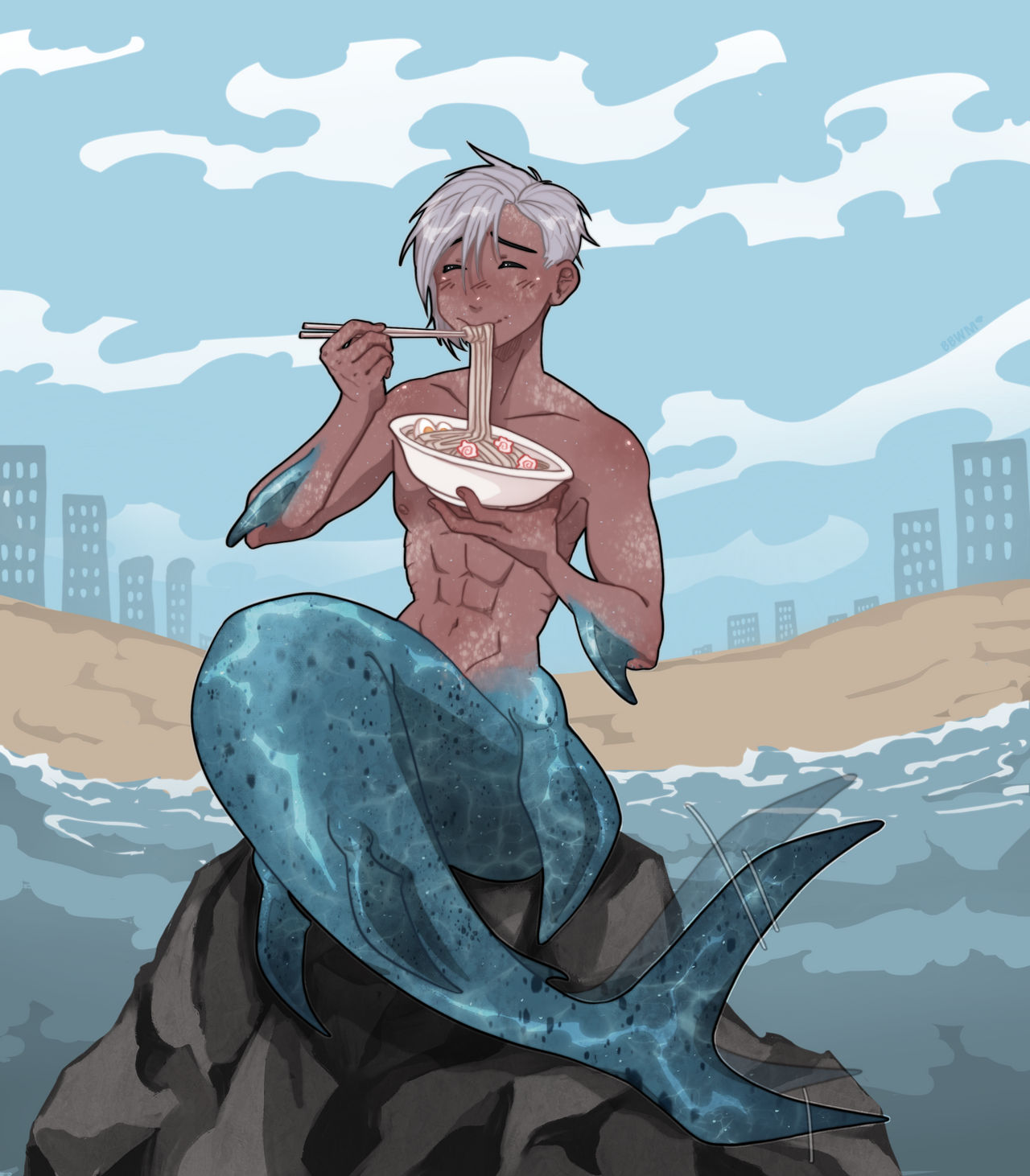 commission | mermaid