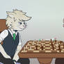 Brotherly Chess Match