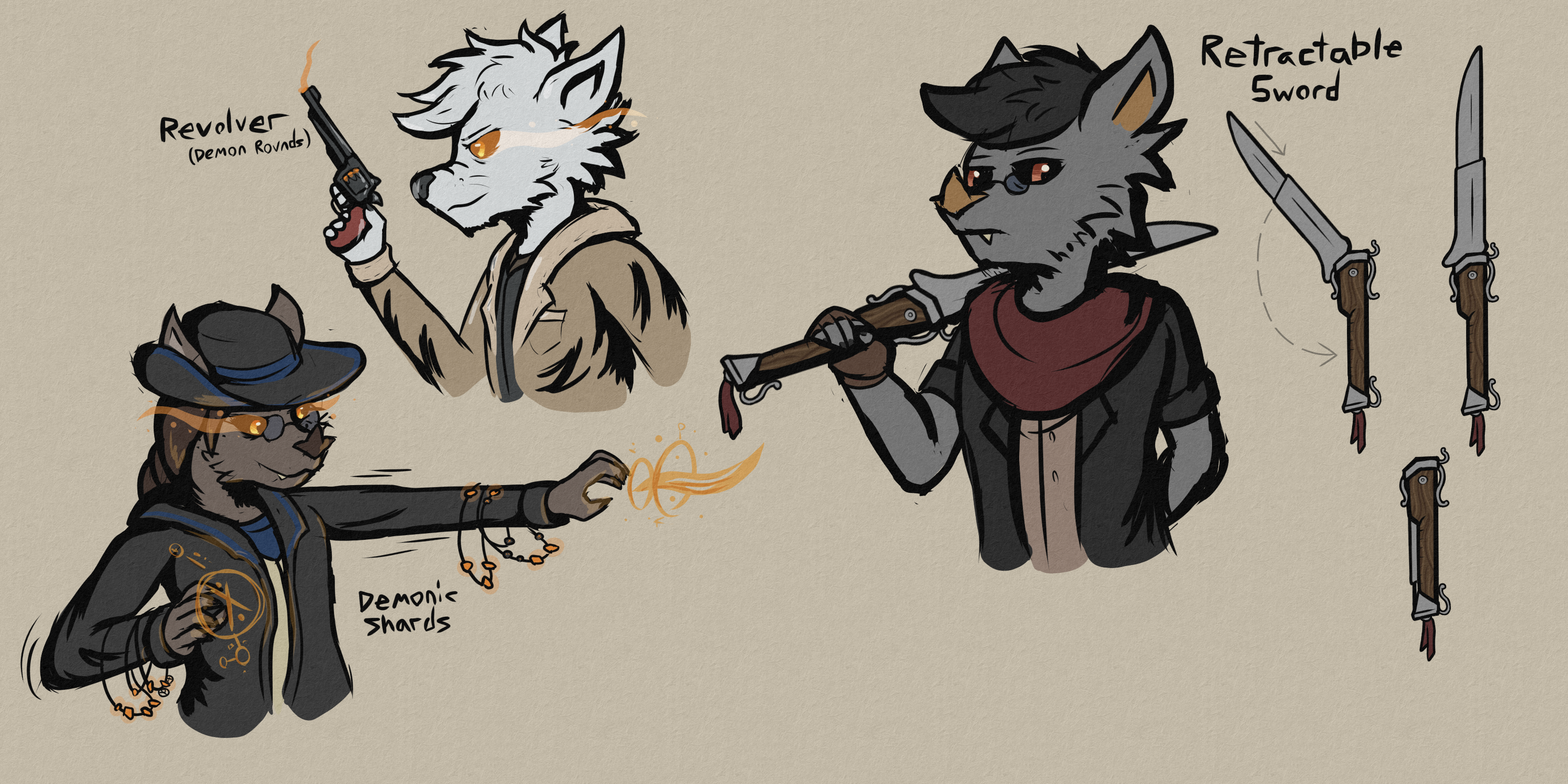 Under The Heartbeat Weapon Designs
