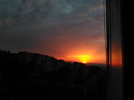 Sunrise from my window