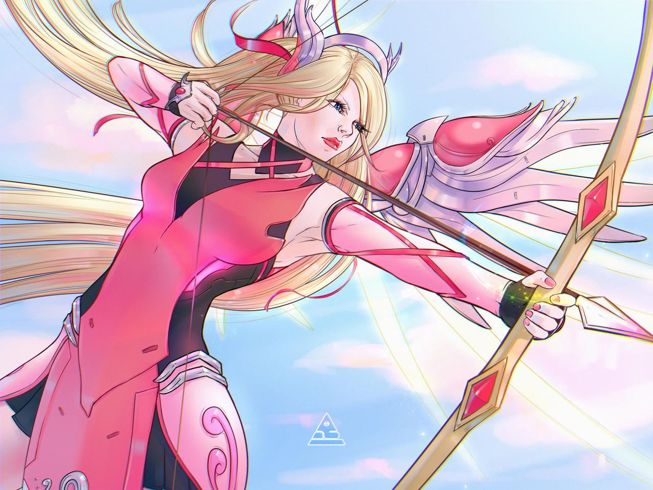 pix Overwatch Pink Mercy Fanart pink mercy overwatch fan art by ps