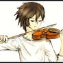 L with a Violin