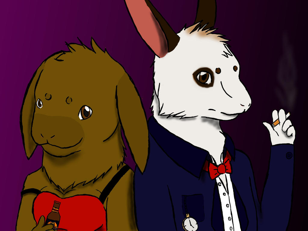 Badass bunnies by Homekettu on DeviantArt
