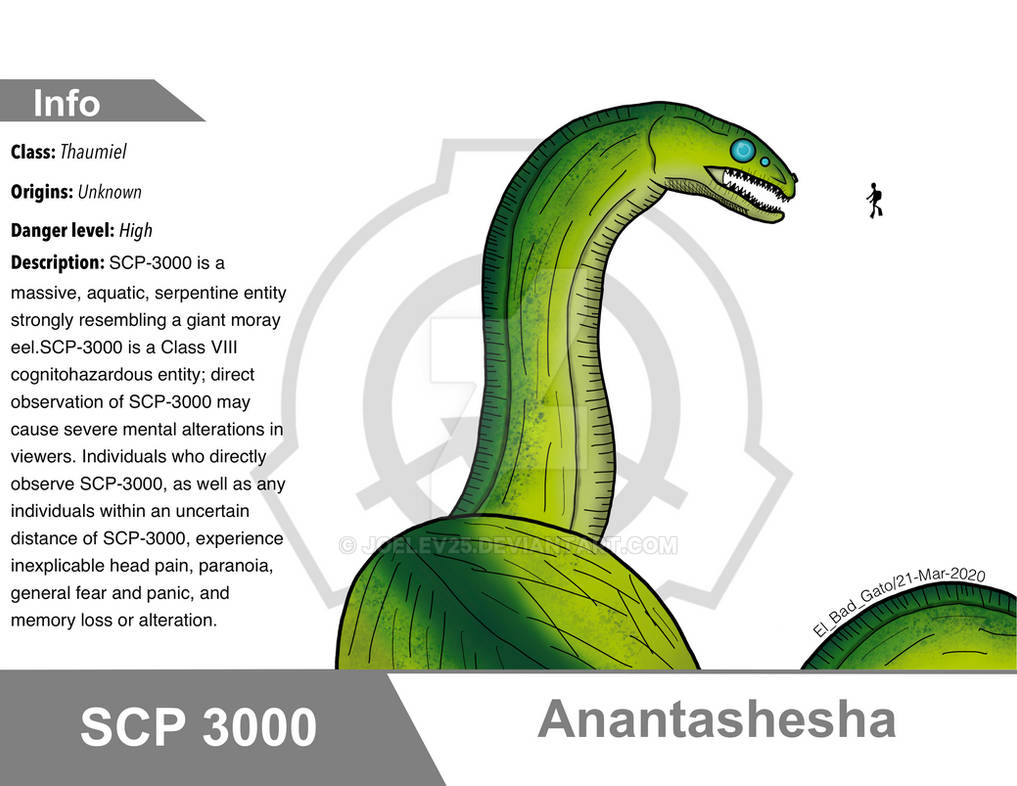 SCP 3000 - Anantashesha by Cerebral-Static on DeviantArt