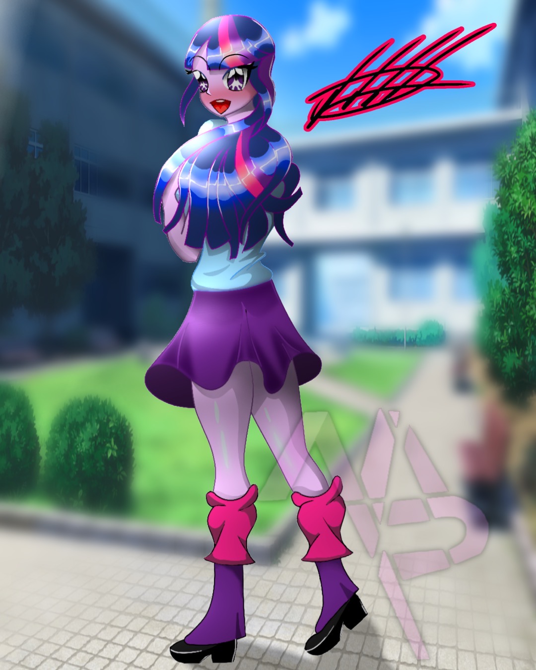 Fanart Of Twilight Sparkle MLP EG by MLP-France-YT on DeviantArt