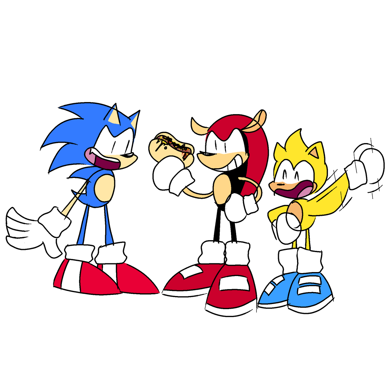 mighty ray sonic by CHEEZSAM2 on DeviantArt