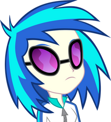 Vinyl Scratch Equestria Girls Vector