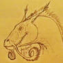 Random Dragon Head Sketch 006