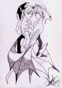 Morrigan and Lilith