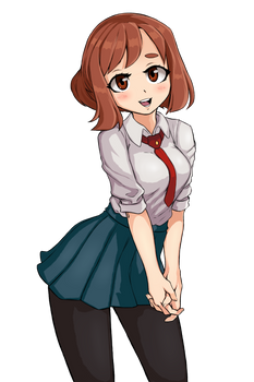 Uraraka smile