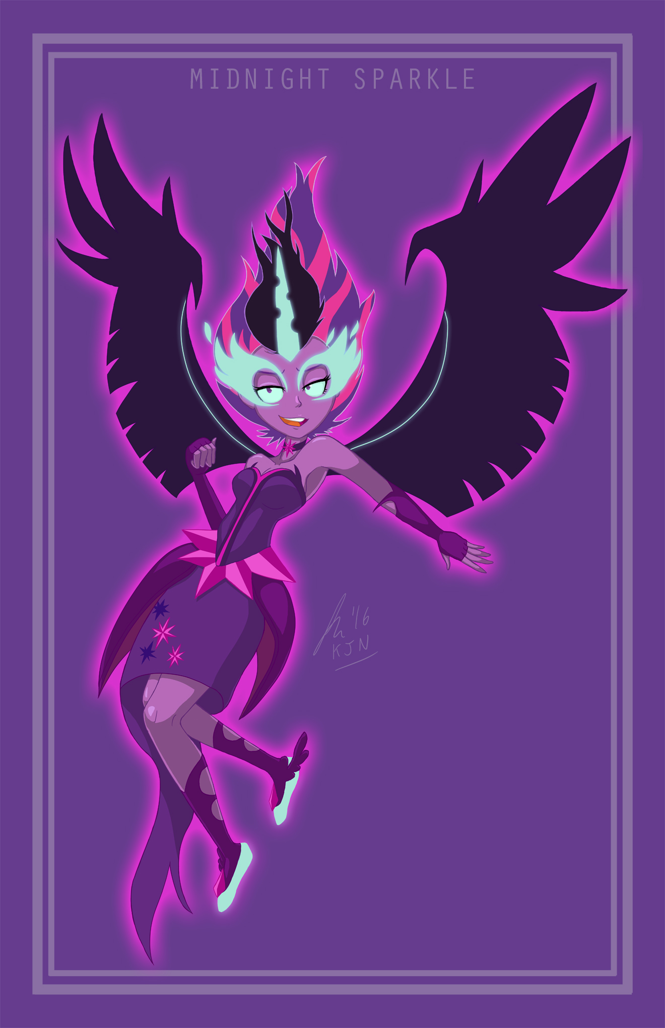 Midnight Sparkle Printo