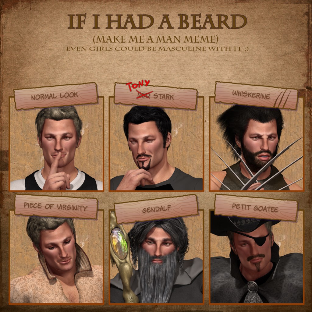 John did the Beard Meme