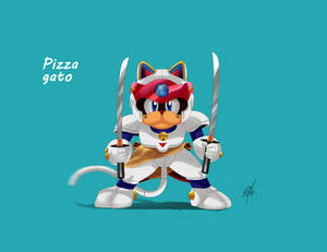 Samurai pizza cats Speedy Serviche