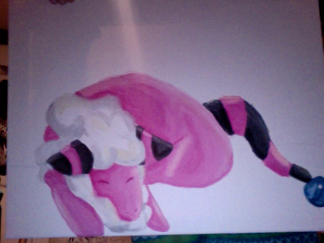 Flaaffy Painting W.I.P