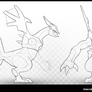 3D Black Kyurem. Step.01: Model Sheet