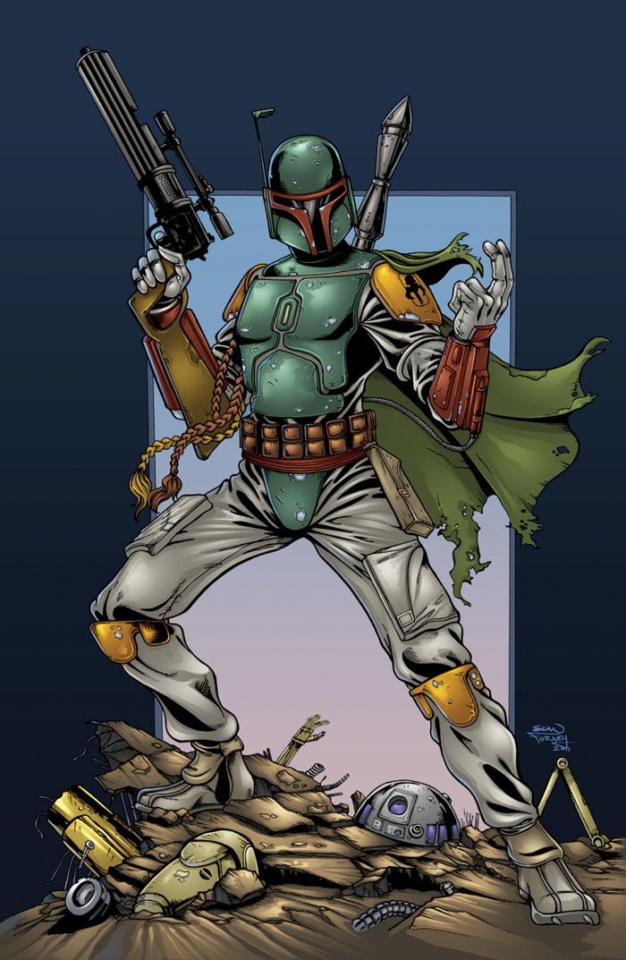 Boba Fett colors