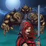 Scarlet Huntress cover print