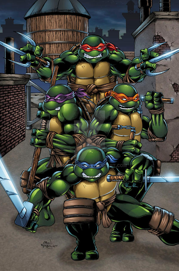 Teenage Mutant Ninja Turtles Colors By Seanforney On DeviantArt teenage-mutant-ninja-turtles-colors-by-seanforney-on-deviantart