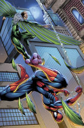 Spiderman vs Vulture Colors