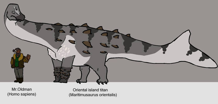 (Spec evo) Aquatic dinosaurs#3 - aquatic sauropod