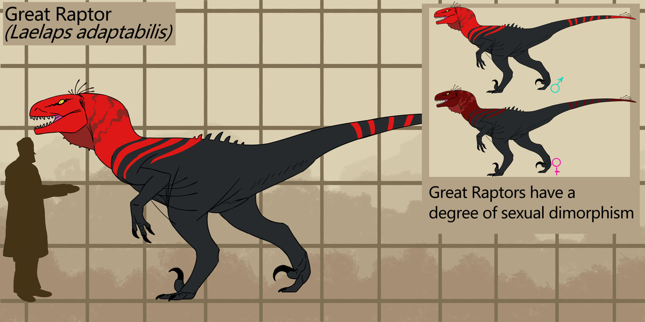 Flynt The Raptor Wild Planet - Great Raptor by Dyt7 on DeviantArt