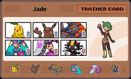 Jade's Trainer Card by L