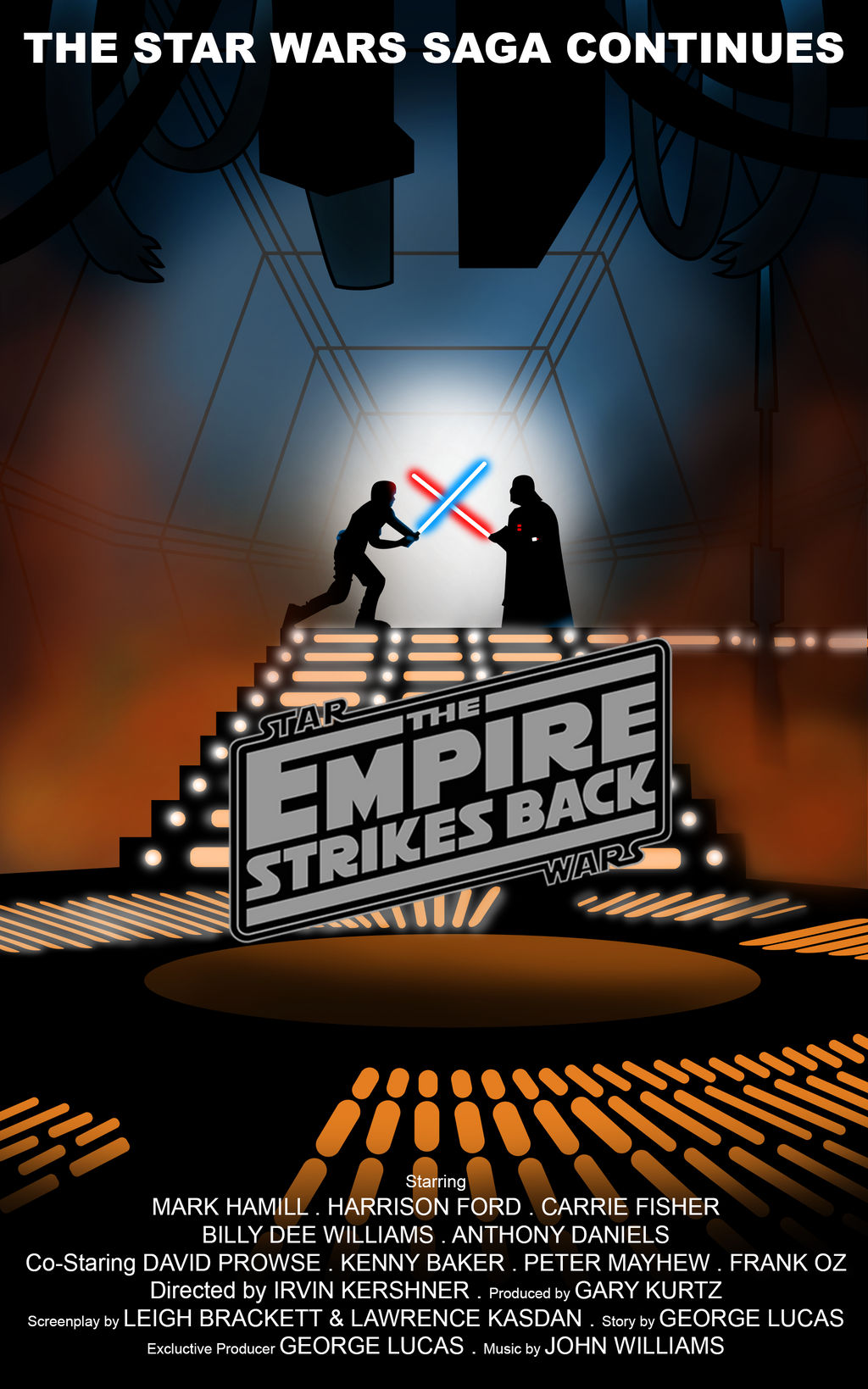 Empire Strikes Back Custom Poster By EJLightning007arts On DeviantArt
