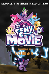 Fan Made MY LITTLE PONY THE MOVIE Poster by EJFireLightningArts