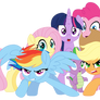 Mane 6 Ready to kickass (Show Version)