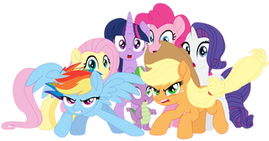 Mane 6 Ready to kickass (Show Version)