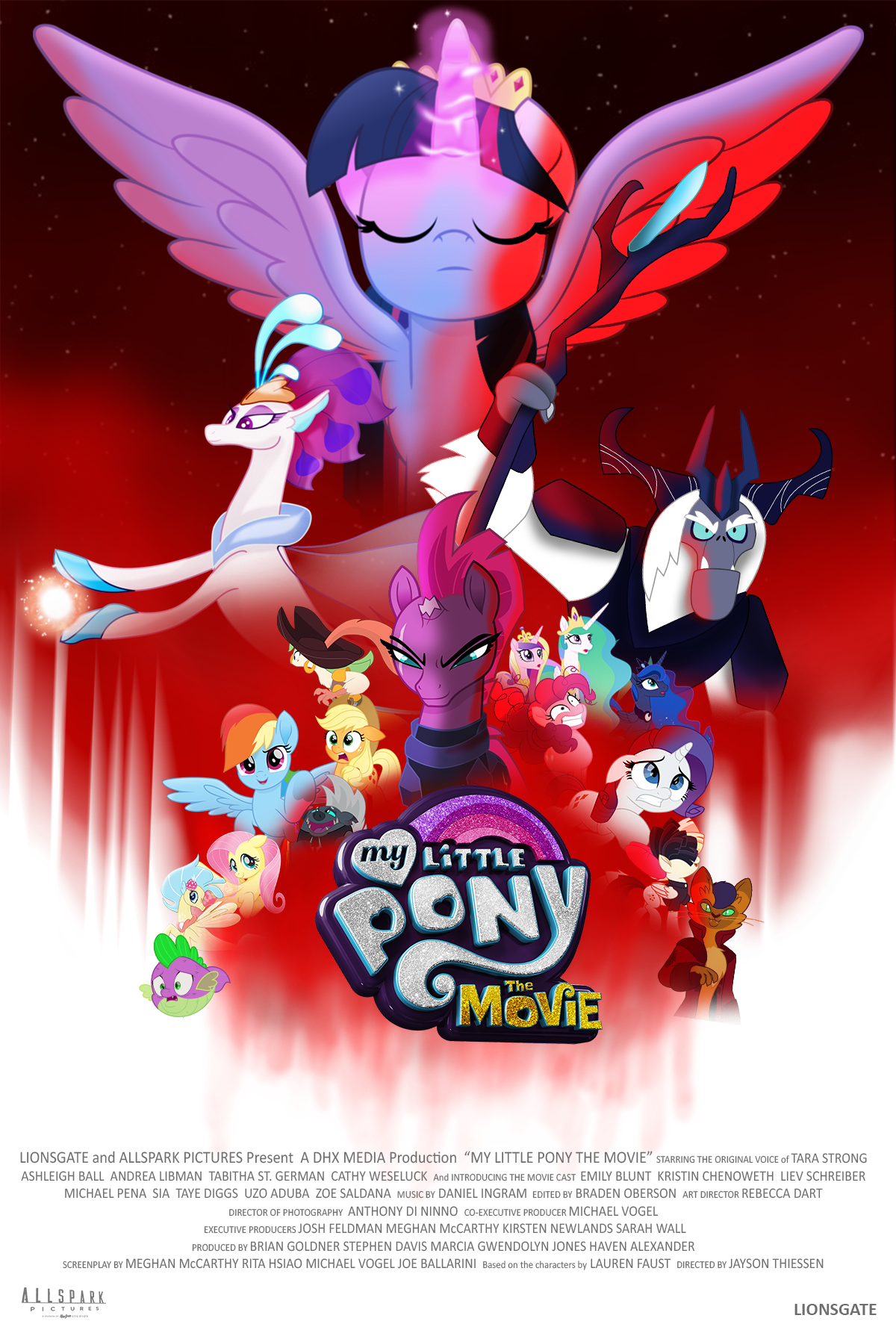 Poster. Fan Mlp My Little Pony Movie fan poster (The Last Jedi) by EJFireLightningArts ...
