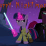 Twilight And Fizzlepop's Nightmare night