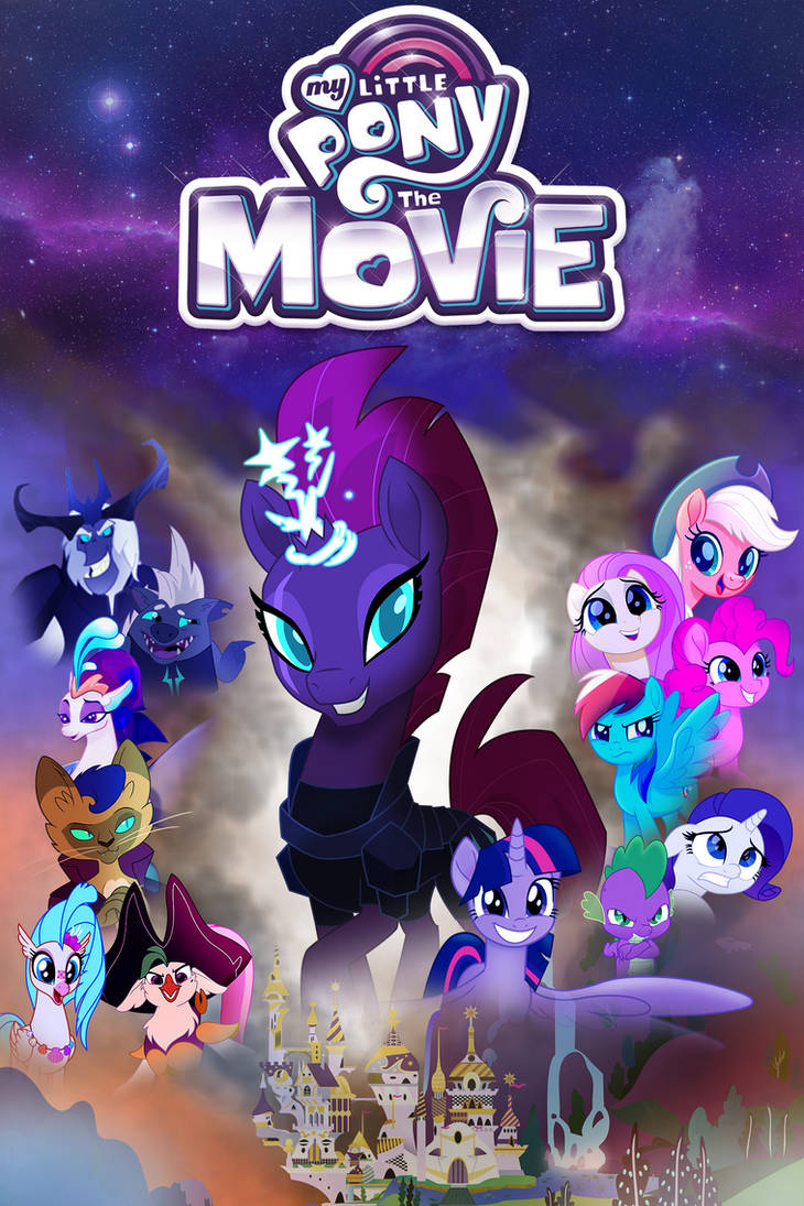 Mlp Postrer My Little Pony the Movie Fan poster 4 by EJFireLightningArts on DeviantArt