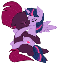 Tempest and Twilight making out (Vector)