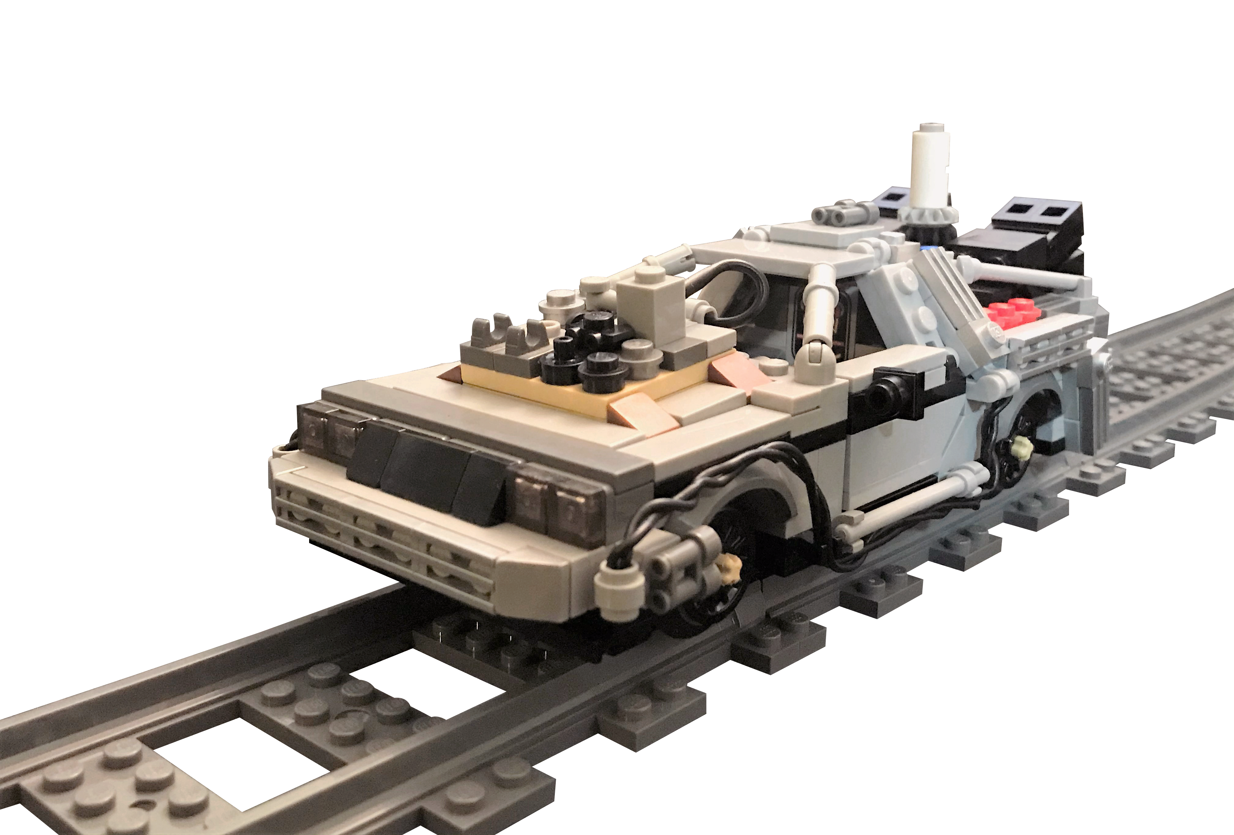 2bricks Custom Lego Back to the Future DeLorean Time Machine!! 
