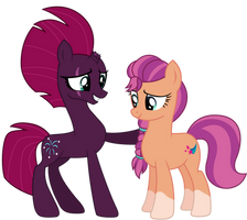 Tempest and Sunny Starscout