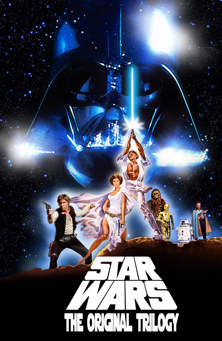 Star Wars The Original Trilogy Poster my Take By EJFireLightningArts star-wars-the-original-trilogy-poster-my-take-by-ejfirelightningarts