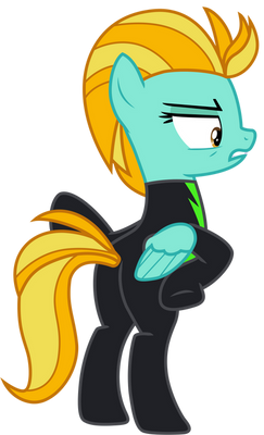 Lightning Dust from Behind (Vector)