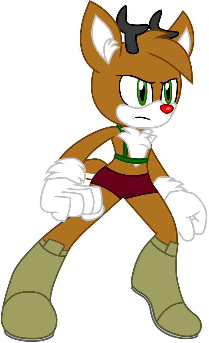Arden Rudy Rudy the Reindeer in action (Vector) by EJFireLightningArts on DeviantArt
