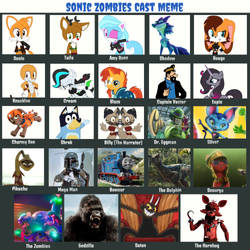 Team CaraEJ in Sonic Zombies recast