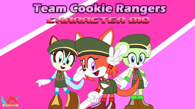 Team Cookie Ranger Character Bio Wallpaper Cover