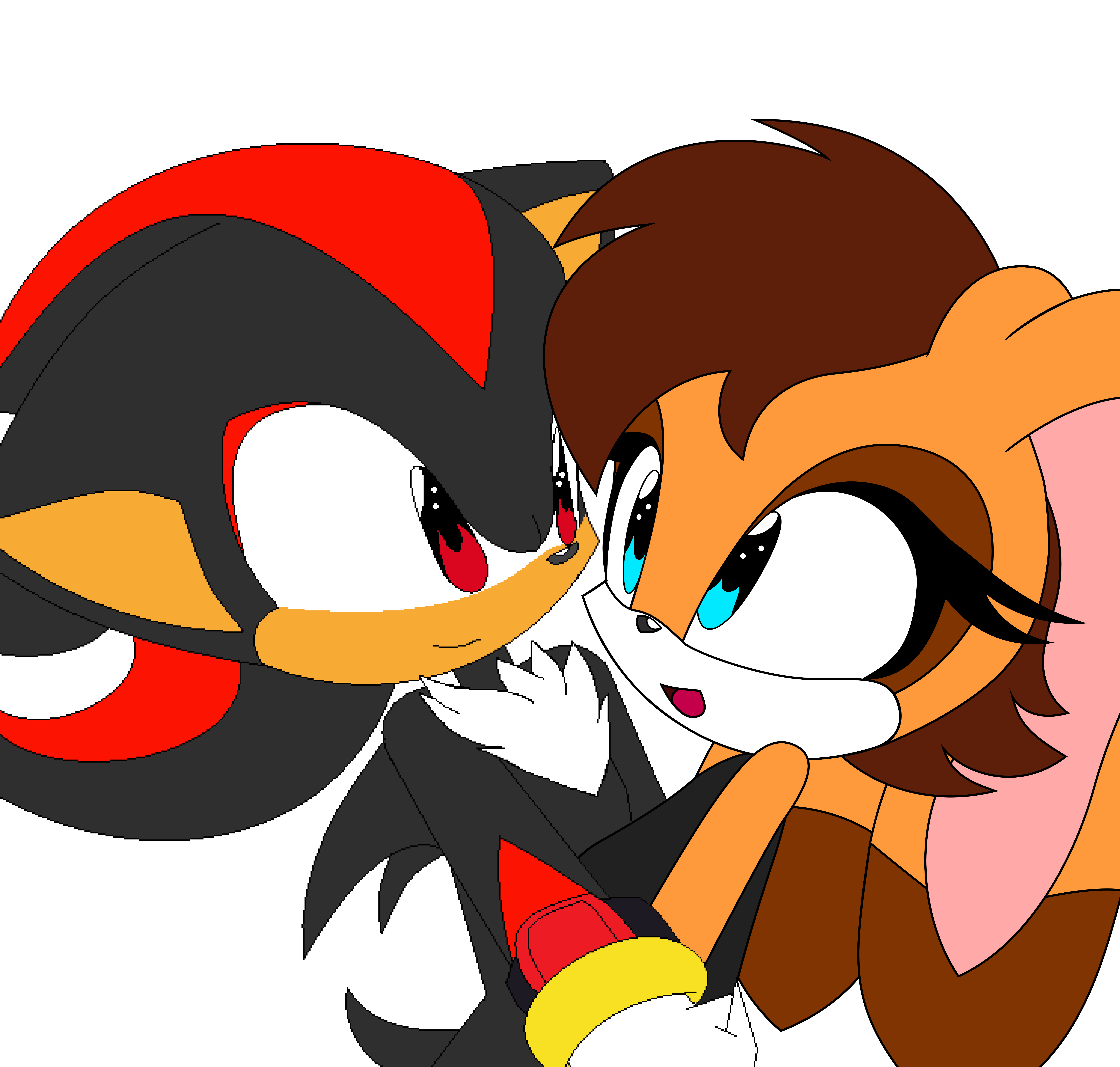 Cramel Rabbit Caradow (Caramel the Rabbit x Shadow the Hedgehog) by ...