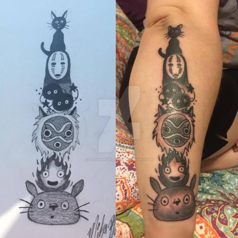 Studio Ghibli Tattoo DesignTattoo by GothamGypsy33 on DeviantArt