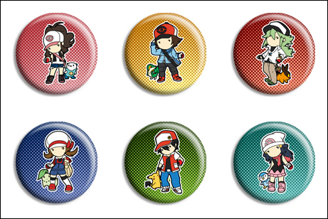 Pokemon Trainer Buttons