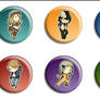 Tiger and Bunny Buttons