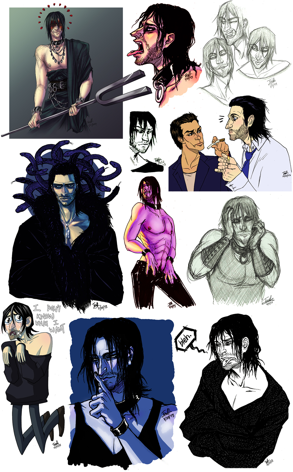 OC: Tertius Dietrich (Tre) sketchdump