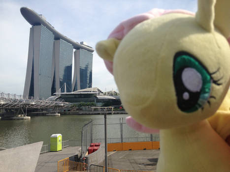 Fluttershy at Marina Bay Sands