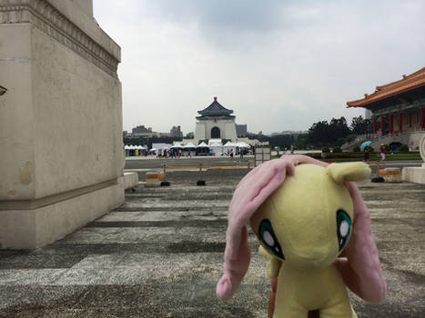 Fluttershy at the Chiang Kai-shek Memorial Hall