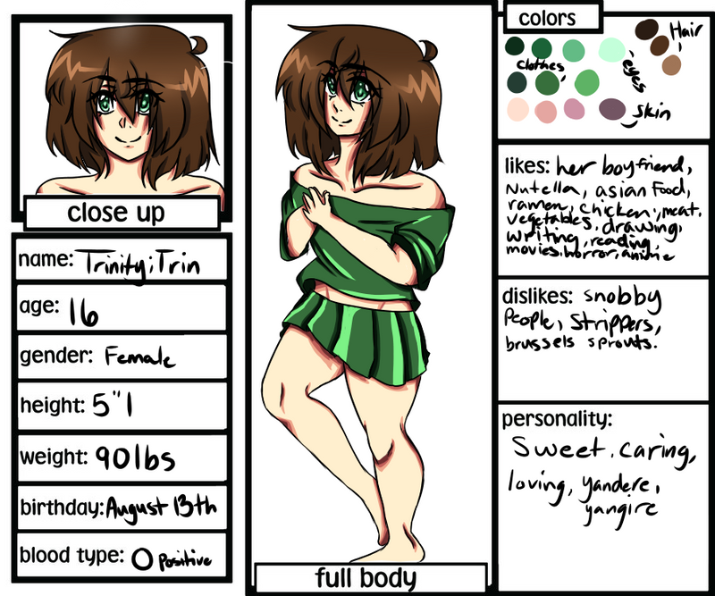 Oc Reading Reference OC Reference Remake by Trinity1987gamer on DeviantArt