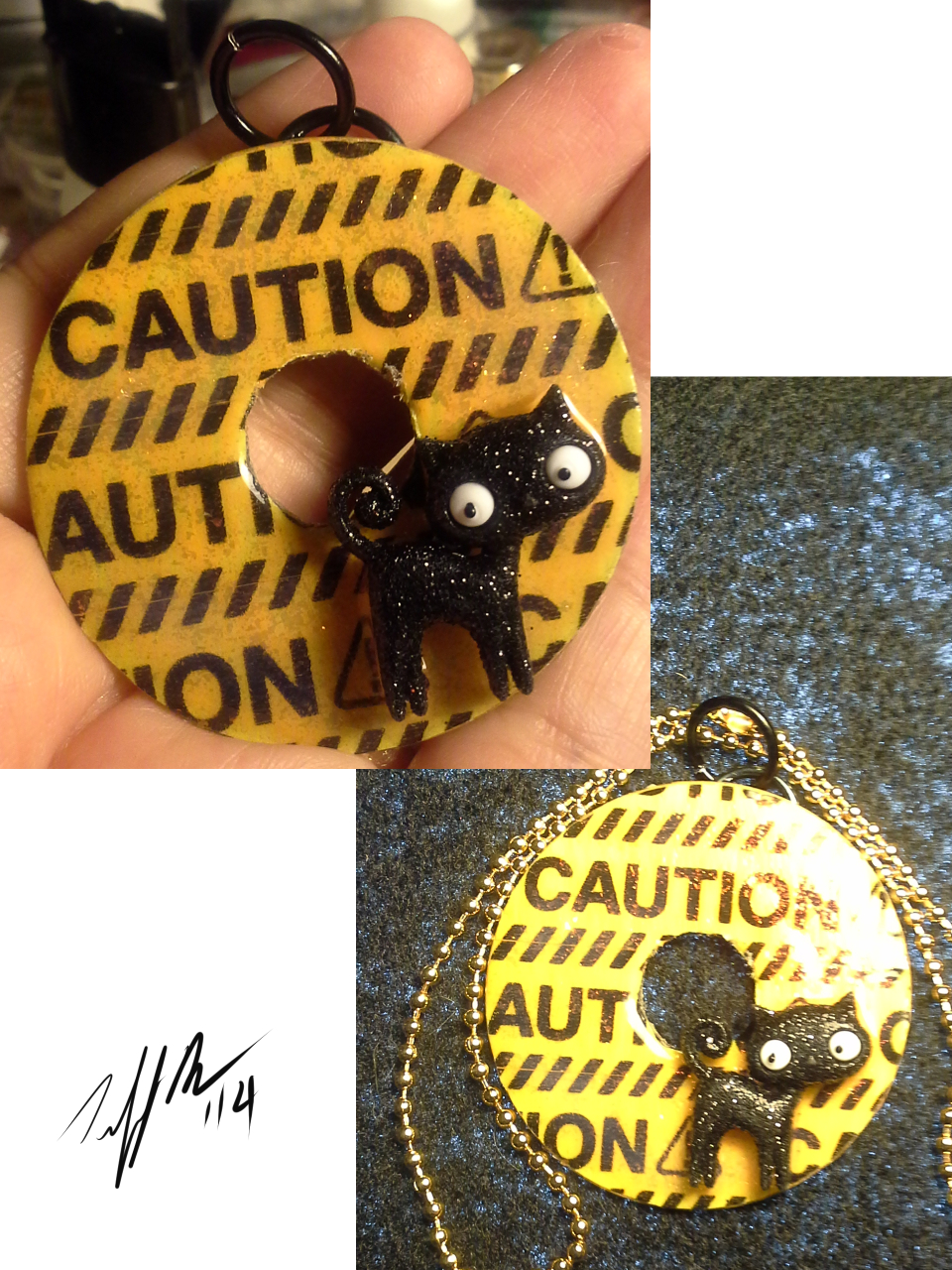 Caution Cat